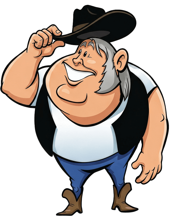 Big John tips his hat